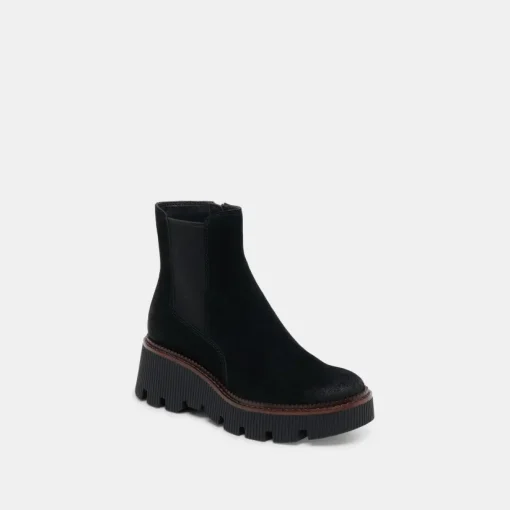 EMMET H2O BOOTS ONYX SUEDE
