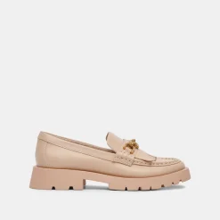 ERNA FLATS LT BLUSH LEATHER