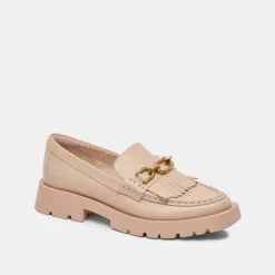 ERNA FLATS LT BLUSH LEATHER