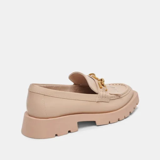 ERNA FLATS LT BLUSH LEATHER