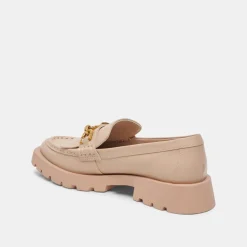 ERNA FLATS LT BLUSH LEATHER