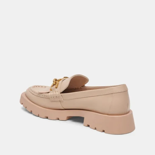 ERNA FLATS LT BLUSH LEATHER