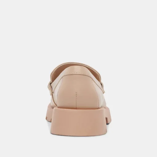 ERNA FLATS LT BLUSH LEATHER
