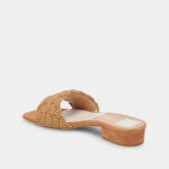 FRAZ SANDALS TAN MULTI WOVEN