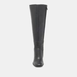 FYNN WIDE CALF BOOTS ONYX LEATHER