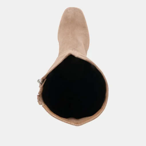 FYNN WIDE CALF BOOTS TRUFFLE SUEDE