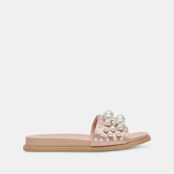 GABBI PEARL SANDALS BLUSH PEARLS