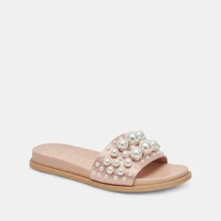 GABBI PEARL SANDALS BLUSH PEARLS