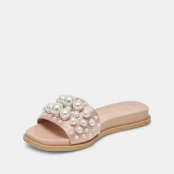 GABBI PEARL SANDALS BLUSH PEARLS
