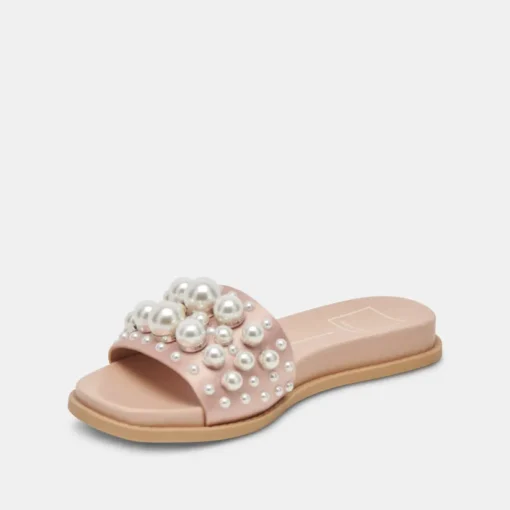 GABBI PEARL SANDALS BLUSH PEARLS