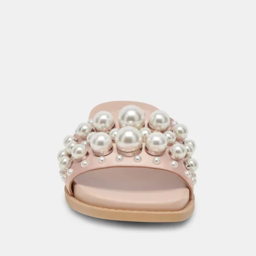 GABBI PEARL SANDALS BLUSH PEARLS