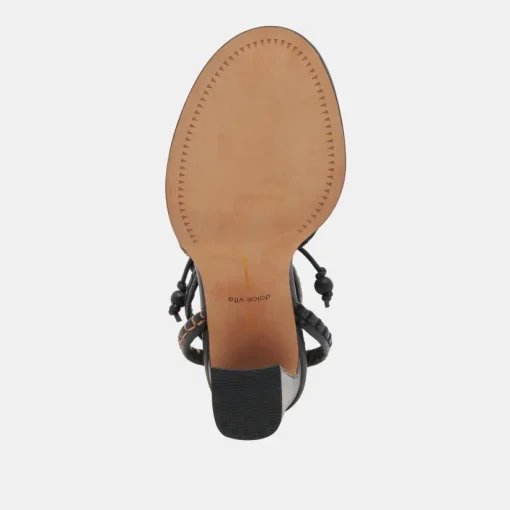 GAZELE HEELS BLACK MULTI LEATHER