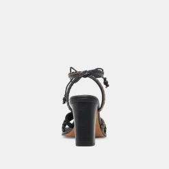 GAZELE HEELS BLACK MULTI LEATHER