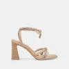 GAZELE HEELS IVORY MULTI LEATHER