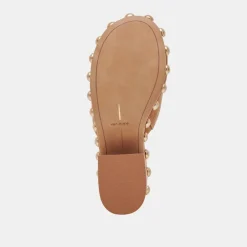 GLORI HEELS PECAN SUEDE