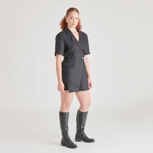 GLORY H2O BOOTS BLACK LEATHER