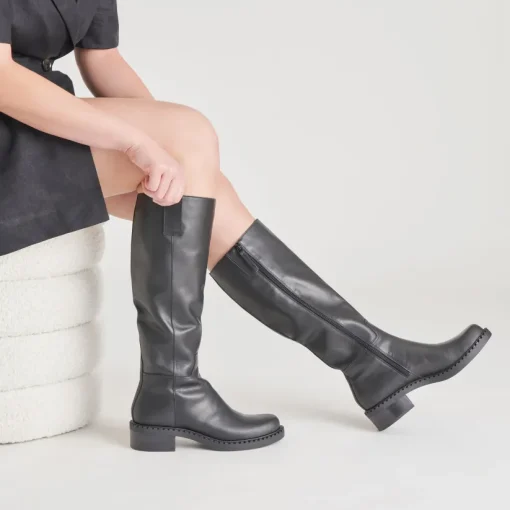 GLORY H2O BOOTS BLACK LEATHER