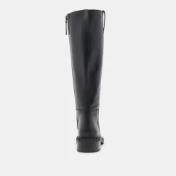 GLORY H2O EXTRA WIDE CALF BOOTS BLACK LEATHER