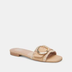GRECIA SANDALS LT NATURAL RAFFIA