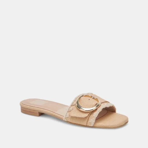 GRECIA SANDALS LT NATURAL RAFFIA