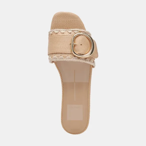 GRECIA SANDALS LT NATURAL RAFFIA