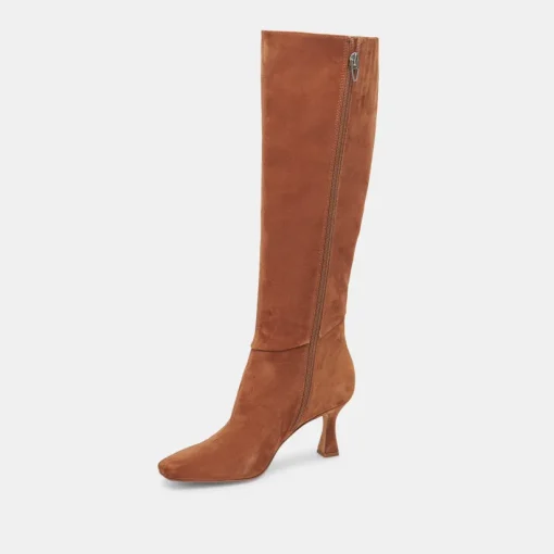 GYRA BOOTS BROWN SUEDE