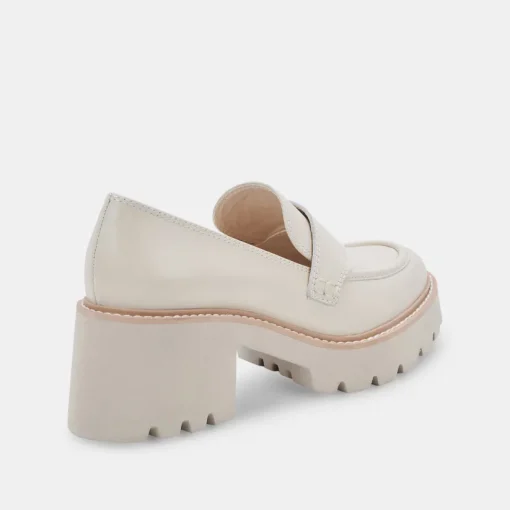 HALONA LOAFERS IVORY LEATHER