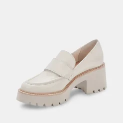 HALONA LOAFERS IVORY LEATHER