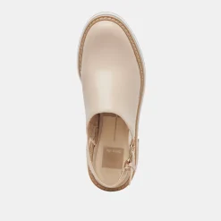 HANIAH HEELS BISCUIT LEATHER