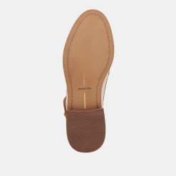 HARDI LOAFERS TAN MULTI CANVAS