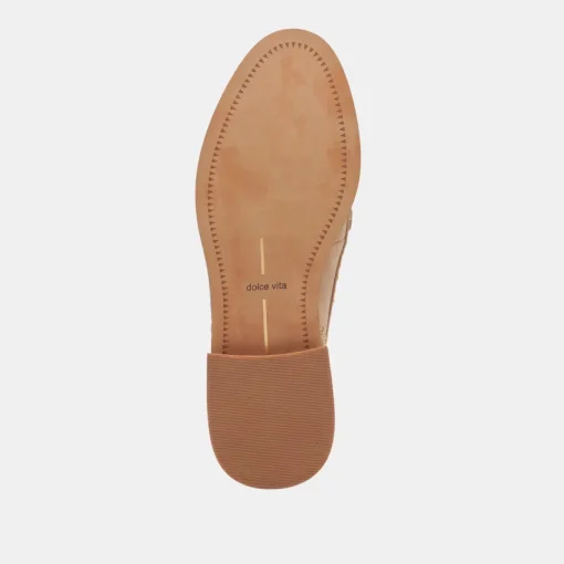 HARDI STUD LOAFERS CAMEL SUEDE