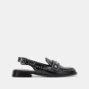 HARDI STUD LOAFERS MIDNIGHT CRINKLE PATENT