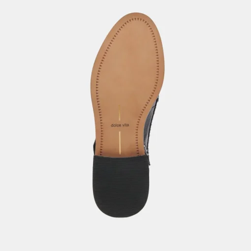 HARDI STUD LOAFERS MIDNIGHT CRINKLE PATENT