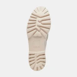 HARLEN LOAFERS IVORY CRINKLE PATENT