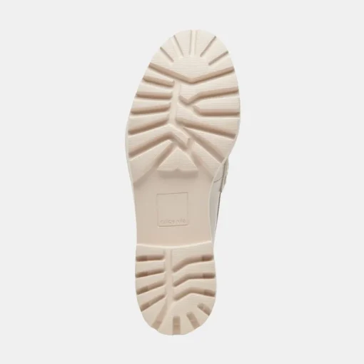 HARLEN LOAFERS IVORY CRINKLE PATENT