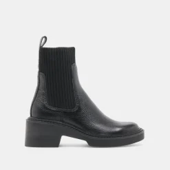 HILORA H2O BOOTS BLACK LEATHER