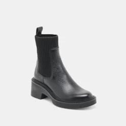 HILORA H2O BOOTS BLACK LEATHER