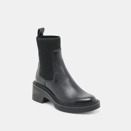 HILORA H2O BOOTS BLACK LEATHER
