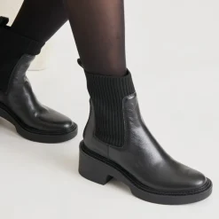 HILORA H2O BOOTS BLACK LEATHER
