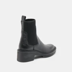 HILORA H2O BOOTS BLACK LEATHER
