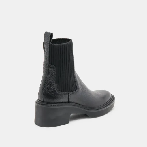 HILORA H2O BOOTS BLACK LEATHER