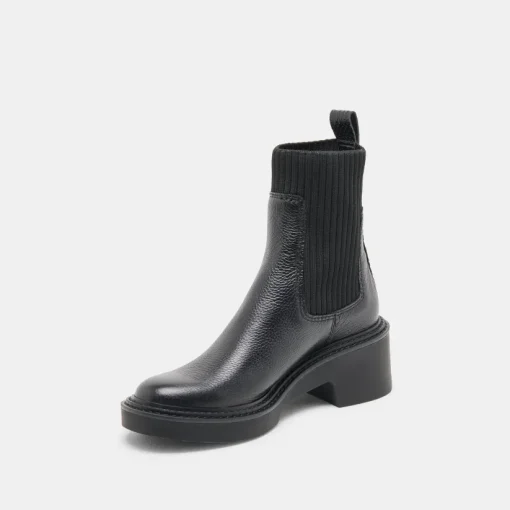 HILORA H2O BOOTS BLACK LEATHER