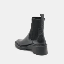 HILORA H2O BOOTS BLACK LEATHER