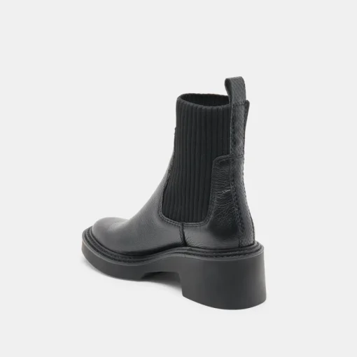 HILORA H2O BOOTS BLACK LEATHER