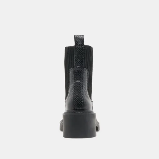 HILORA H2O BOOTS BLACK LEATHER