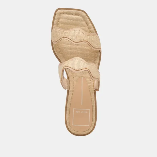 ILVA SANDALS LT NATURAL RAFFIA