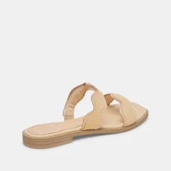 ILVA SANDALS LT NATURAL RAFFIA