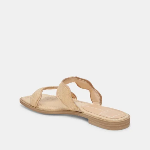 ILVA SANDALS LT NATURAL RAFFIA