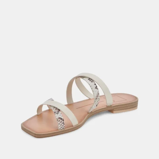 IRVING SANDALS OFF WHITE MULTI STELLA