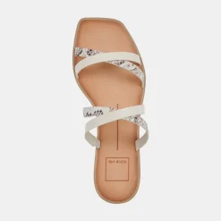 IRVING SANDALS OFF WHITE MULTI STELLA
